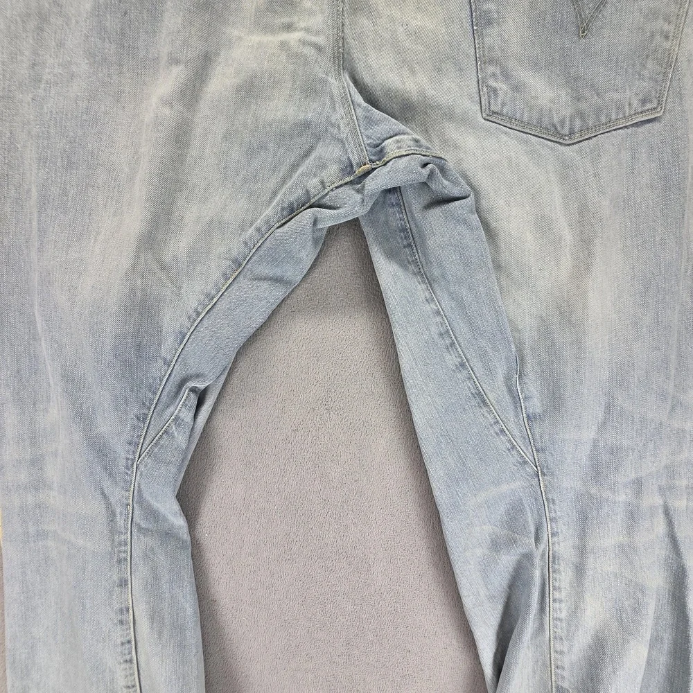 Vintage Levis Engineered Jeans Mens 36x32 Blue Buckle Back One‎ Pocket Twisted